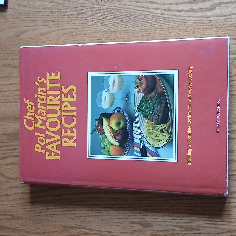 Chef Pol Martin Favourite Recipes Cook Book
